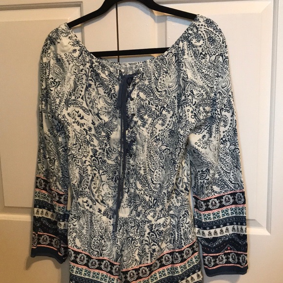 Altar’d State Patterned Romper - Picture 2 of 3